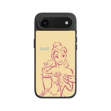 iPhone Air SolidX 黑 - 迪士尼-公主系列 Disney Princess - 貝兒