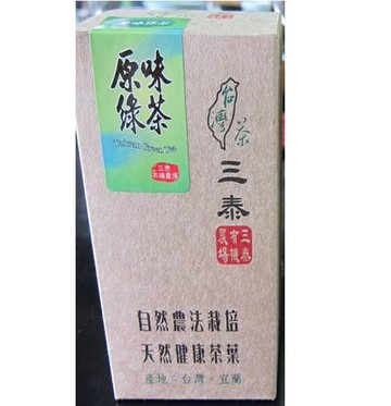 三泰 原味綠茶 150g 6盒