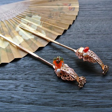 【墨徽閣】如意髮簪/髮釵