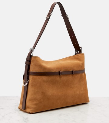 Givenchy Voyou Medium suede shoulder bag