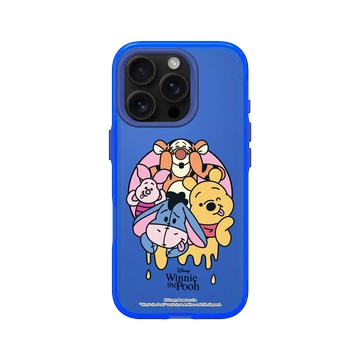 iPhone 16 Pro Clear 激光藍 - 迪士尼-小熊維尼 Disney Winnie The Pooh - 大合照
