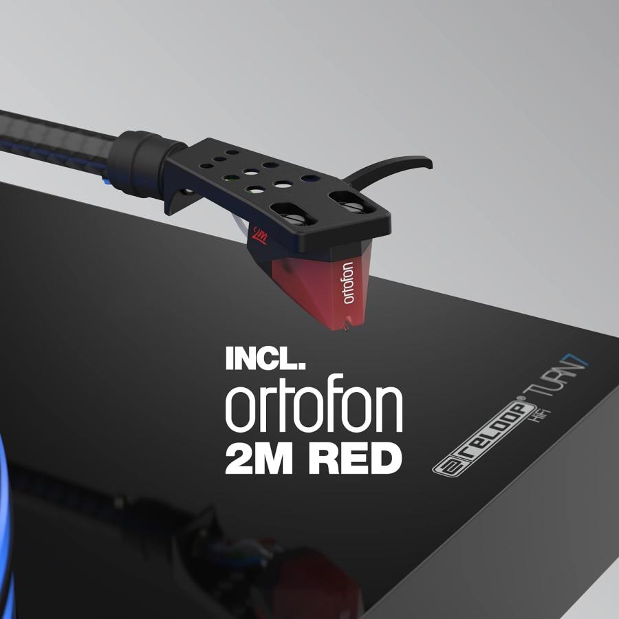 Reloop Turn Premium HiFi turntable with Ortofon 2M Red cartridge 並行輸入