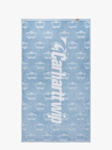 Heart train cotton beach towel with jacquard motif - CARHARTT WIP - gender_Man