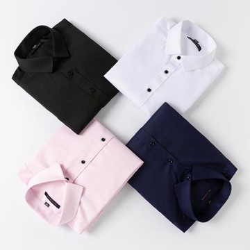 2021春季男士襯衣韓版長袖襯衫彈力棉休閑潮流帥氣多色百搭男襯衣