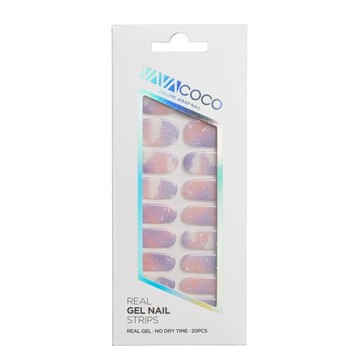 韓國vavacoco 光感凝膠美甲貼片20片-A