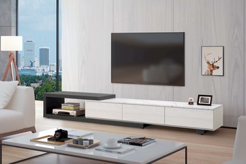 【歐風別館】大衛6.2尺電視櫃【基隆至台中免運費】