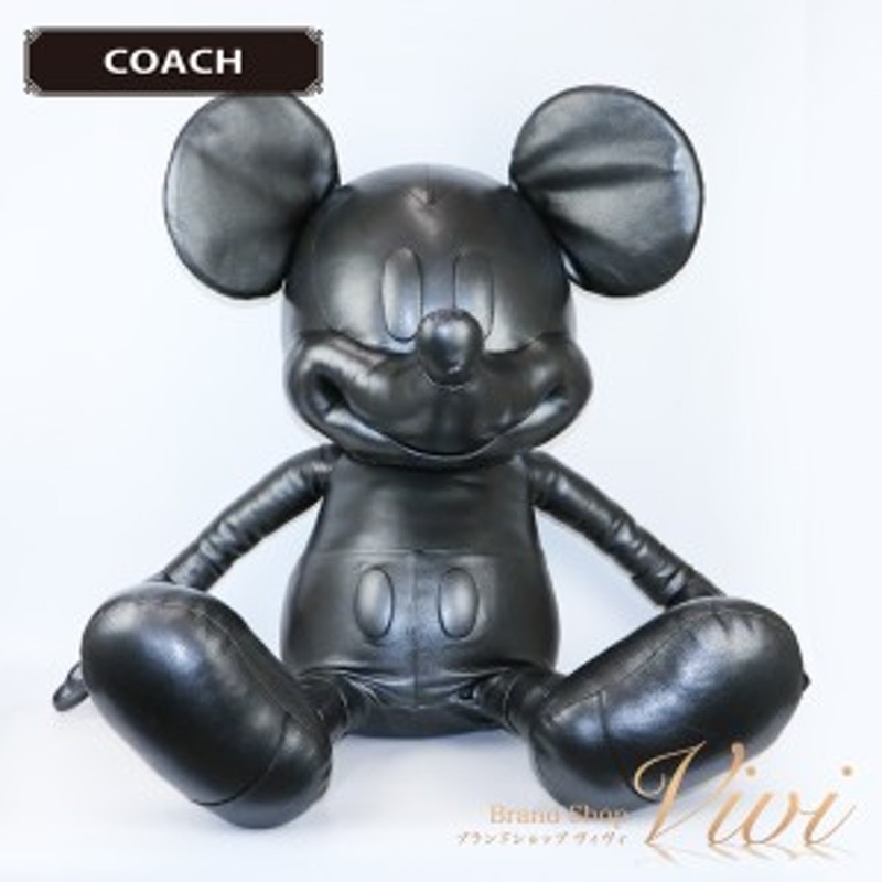 コーチ アクセサリー レディース フィギュア 人形 Coach Coach Disney Mickey Mouse Doll L ラージミッキーレザードール F Bk Mc 通販 Lineポイント最大1 0 Get Lineショッピング