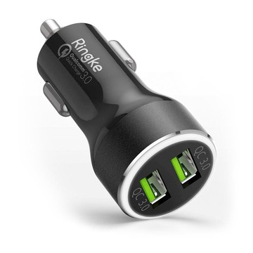 QC3.0 双USB 快速智能車充