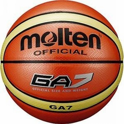 ds-1947968 【モルテン Molten】 バスケットボール 【7号球】 オレンジ 人工皮革 BGA7 〔運動 スポーツ用品〕 (ds1947968)
