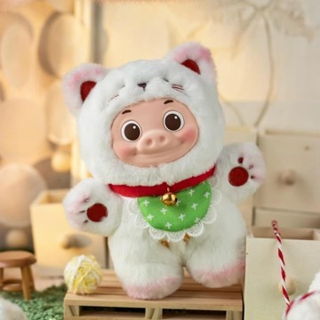 TOPTOY新品GGbond豬豬俠豬咪搪膠毛絨盲盒公仔潮玩包掛件女神禮物