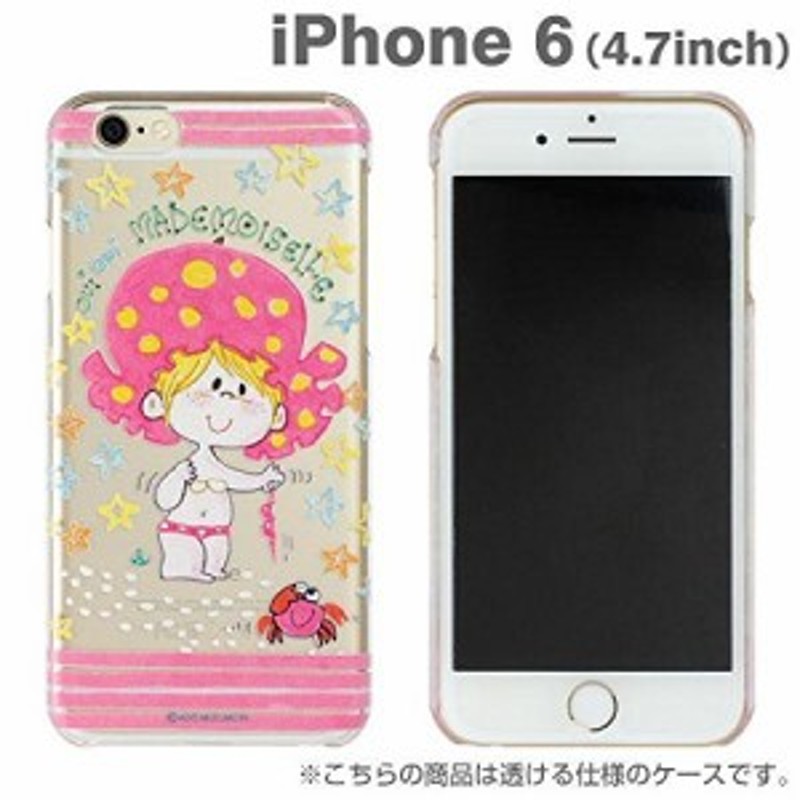 Iphone6 ケース カバー 水森亜土 Iphone 6 4 7 インチ キャラクター クリアケース ハードケース マドモアゼル 通販 Lineポイント最大10 0 Get Lineショッピング