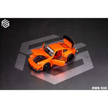 FG TPC聯名 1/64 訂制款 RWB 930 全開合金 金屬橘