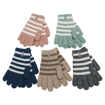 一品川流 比得兔節色兒童刺繡手套-18cm-1雙入