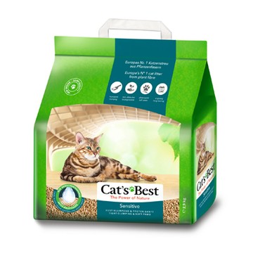 CATS BEST 【4入組】德國-強效除臭凝結木屑砂(黑標凝結型) 2.9kg-8L