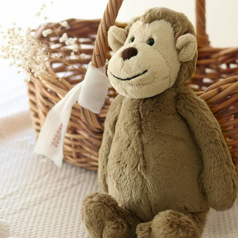 JELLY CAT -  BASHFUL Monkey Huge ジェリーキャット さる Amazon.co.jp: JELLYCAT（ジェリーキャット） Bashful Monkey