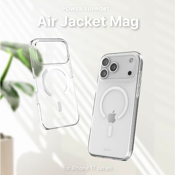 【現貨】POWER SUPPORT｜Air Jacket Mag  MagSafe 保護殼(相機按鍵版) for iPhone17系列