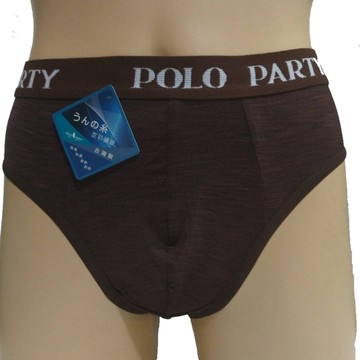 SKIP四季織精品**雲彩紗男三角褲(3入組)**