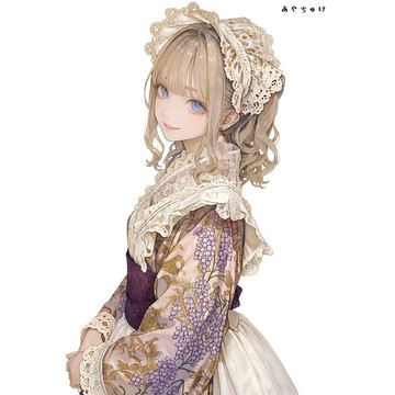 【9 月新款】07-141-0100 人物貼紙 幻想復古浪漫喫茶