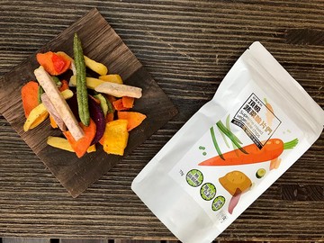 【好日好食】好果系列 頂級蔬菜脆片們3入組