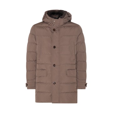 Moorer - Brown Puffer Saturno Down Jacket