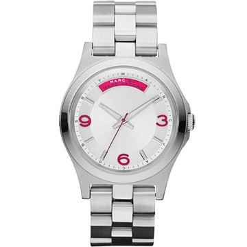 Marc Jacobs 時尚青春魅力腕錶-銀/40mm