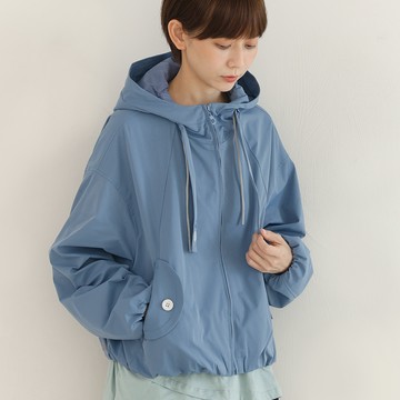 a la sha 三顆丸子蓬蓬下襬外套