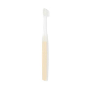 MUJI 可替換刷頭的牙刷/黃.一般刷毛