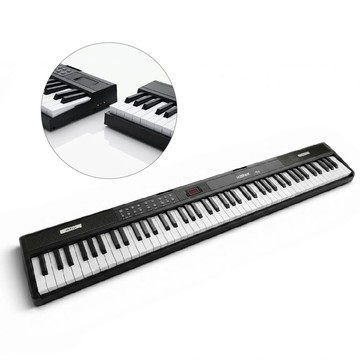 KONIX 88鍵磁吸電鋼琴 Miro Plus｜可拆式鍵盤｜便攜式電子琴｜重錘手感｜900音色編曲鍵盤｜初學者/進階適用