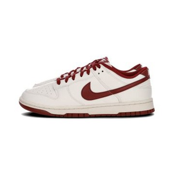 Nike Dunk Low Retro 運動鞋 男鞋 休閒鞋 米白紅色 Dunk 穿搭 HF5441-008