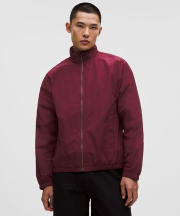 Nylon Windbreaker Jacket Size Large