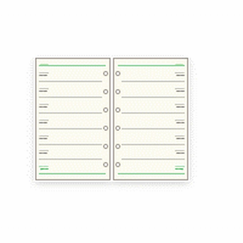システム手帳 リフィル ミニ6穴 フリーウィクリースケジュールc ダ ヴィンチ 通販 Lineポイント最大1 0 Get Lineショッピング