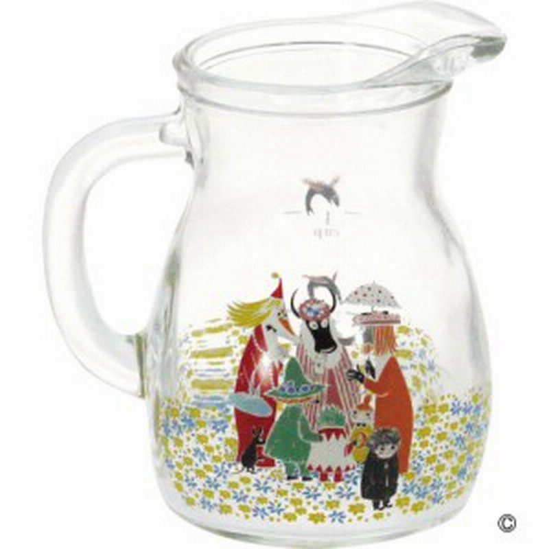 Moomin クッカ ピッチャー S クニット ムーミン ピッチャー ガラス おしゃれ 麦茶ポット 水差し お茶ポット 冷水筒 通販 Lineポイント最大1 0 Get Lineショッピング