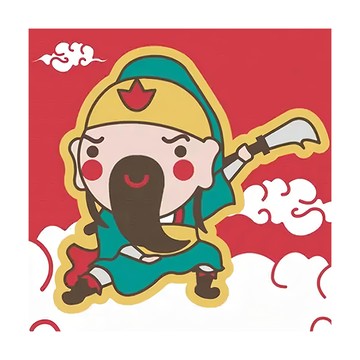 ArtLife 藝術生活 數字油畫DIY DR149 20 x 20cm  關老爺  1張