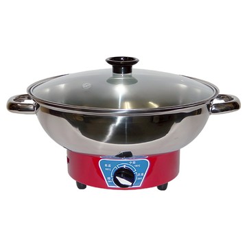 OLSER 歐斯樂 不銹鋼電火鍋 TR-300S  5公升  可視防爆鋼化玻璃