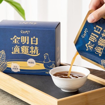 金牌大師 - 金明白滴雞精(8包x1盒)+紅棗銀耳湯(10包x1盒)
