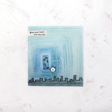 不哭鳥酷卡-飛越