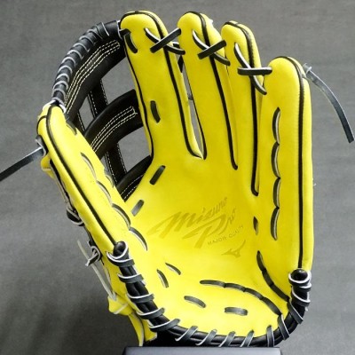 美品☆ミズノプロ 軟式 グローブ 杉本裕太郎モデル 外野用 ミズノ 右投げ用 限定 ミズノプロ 軟式 カラー グラブ 杉本裕太郎モデル 外野