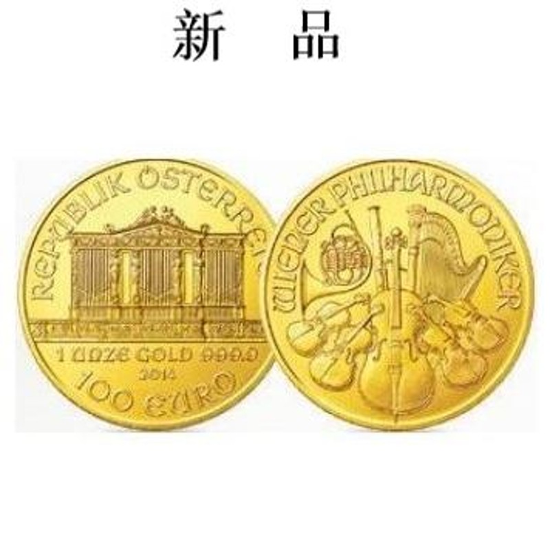 金貨 金 純金 コイン ウィーン金貨 新作 新品 31.1g ハーモニー 1