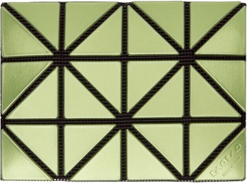 Bao Bao Issey Miyake 绿色 & 黄色卡包