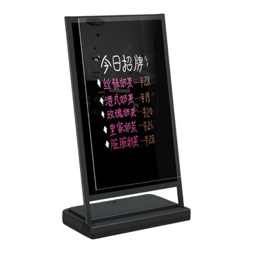 AnDa 戶外海報架防風架廣告牌招工牌招聘廣告牌展示牌立式落地式展示架