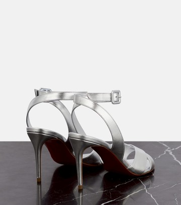 Christian Louboutin Mariza 85 metallic leather sandals