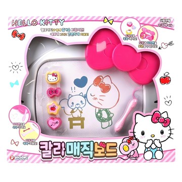 BUNNYLAND HELLO KITTY 彩色畫板 3歲以上適用  1盒  垂直長度405mm x 高度370mm