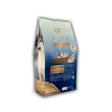 【ATTILA 阿提拉】機能凍乾犬糧 雞+鵪鶉+五色胡蘿蔔 消化保健4.8kg(全齡犬/狗飼料/無穀狗飼料)