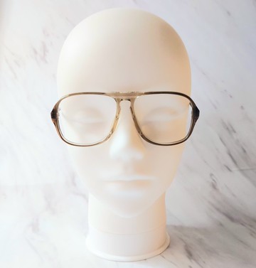 NOS 西德製 蔡司ZEISS 飛行員風格 橄欖卡其色 古董膠框眼鏡