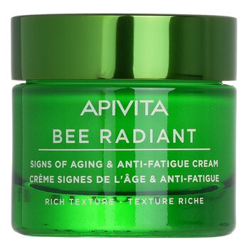 Apivita 艾蜜塔 Bee Radiant Signs of Aging & Anti-Fatigue Cream 抗疲勞霜- 質地豐富 50ml/1.69oz-保濕及護理