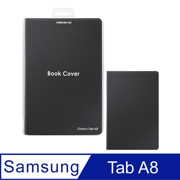 Samsung三星 原廠C&T ITFIT Galaxy Tab A8 X200/X205專用 書本式保護殼 - 黑