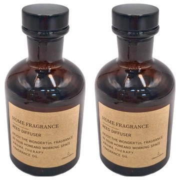 茶色擴香瓶 飯店香水型 120ml 2組 反轉巴黎