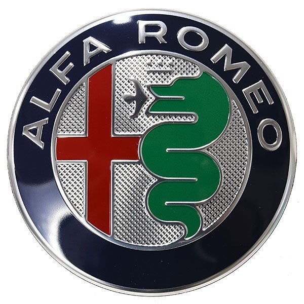 暖色系 アルファロメオ Alfa Romeo エンブレム額装ヒストリック