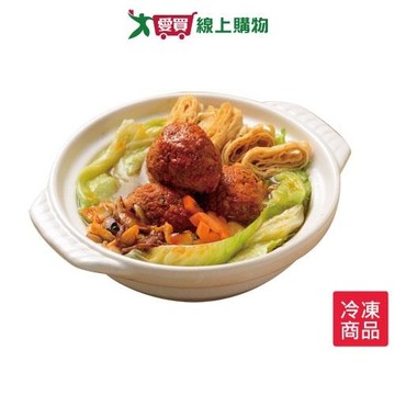 佳佳開運獅子頭1200G/盒【愛買冷凍】