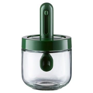 PINMOO 品沐 圓冠伸縮調味罐 綠色  1個  300ml
